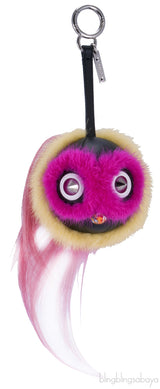 Bird Mohawk Monster Charm