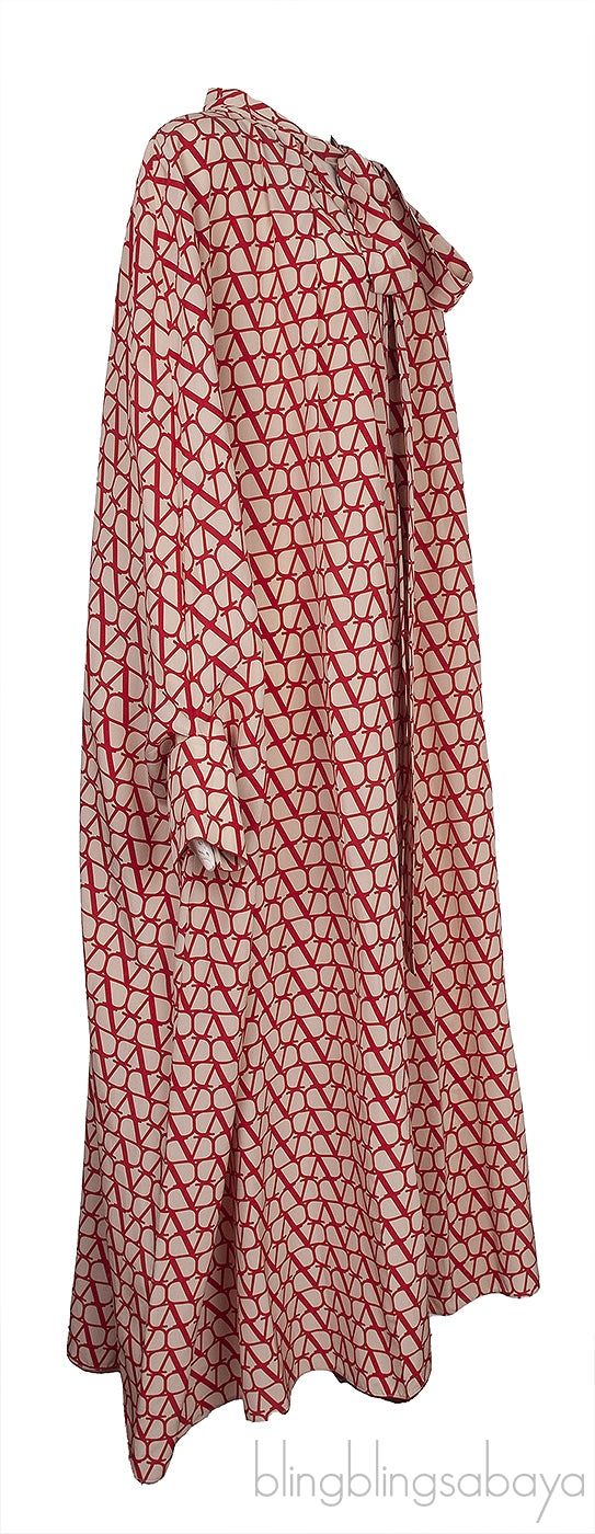 Toile Iconographe Printed Silk Midi Dress