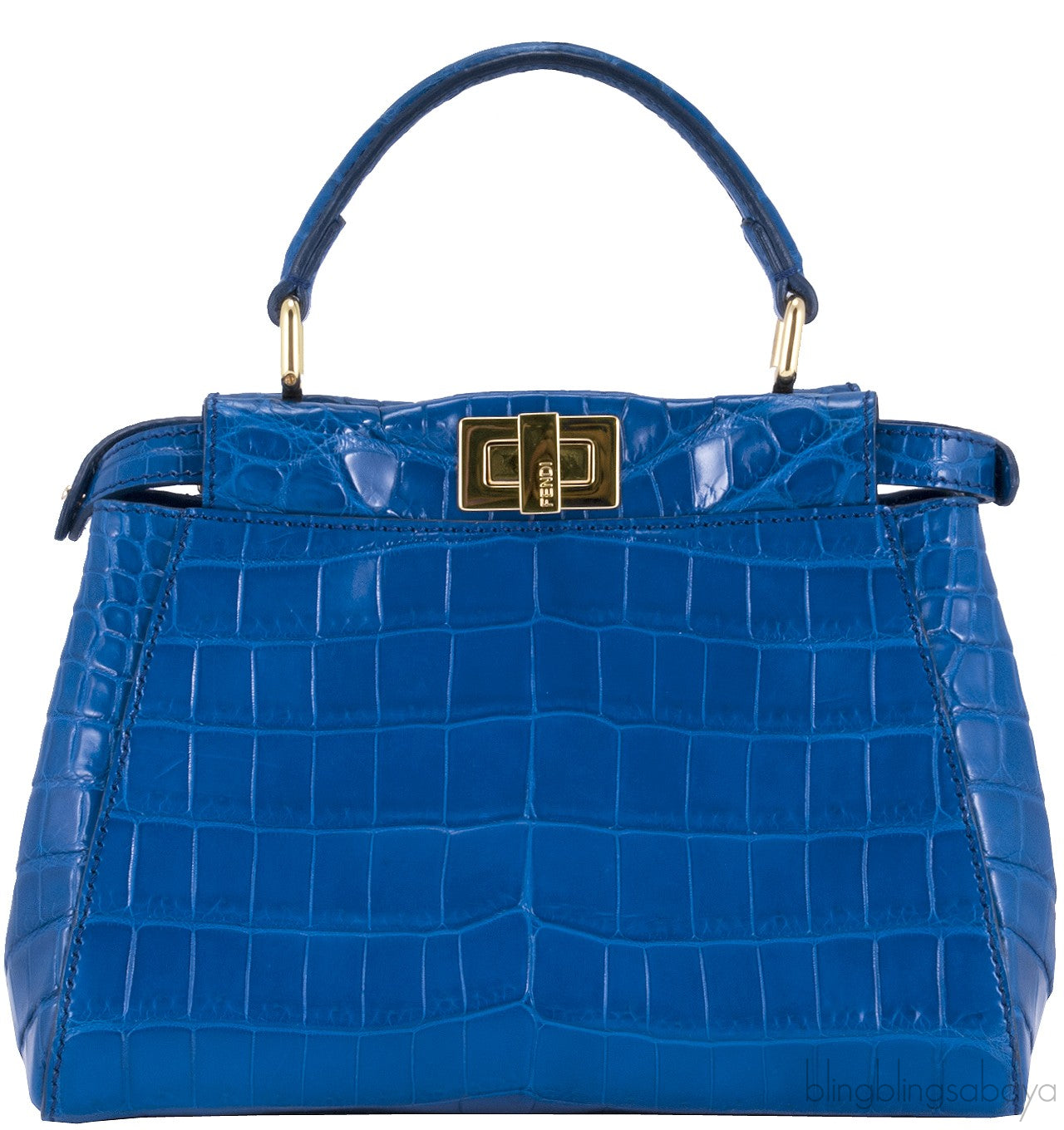 Mini Blue Crocodile Peekaboo