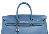 Birkin 40 Blue Jean Togo
