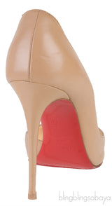 Nude Pointed Toe Heels