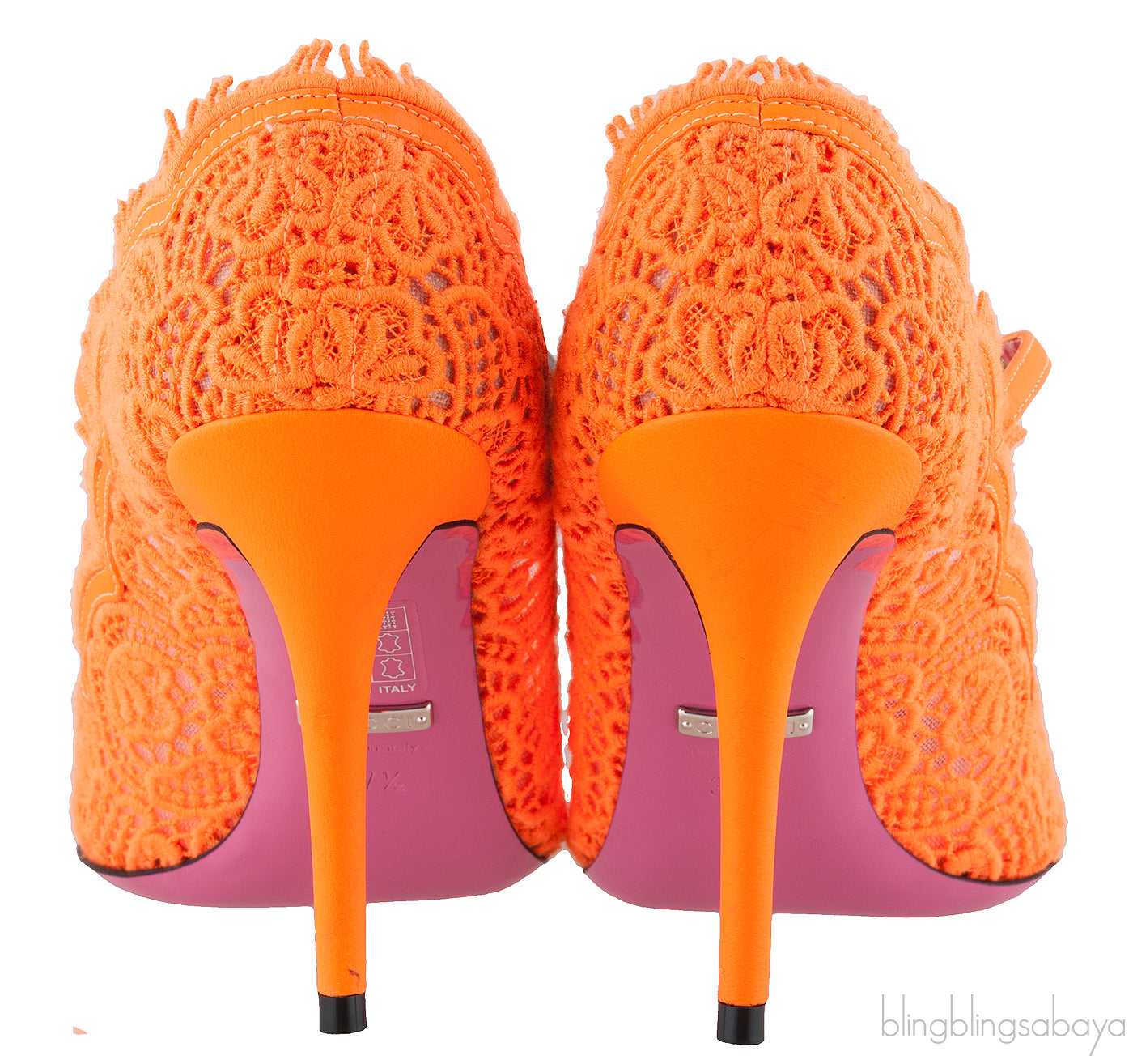 Gucci Corded Lace Virginia  Mary Jane Pumps