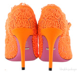 Gucci Corded Lace Virginia  Mary Jane Pumps