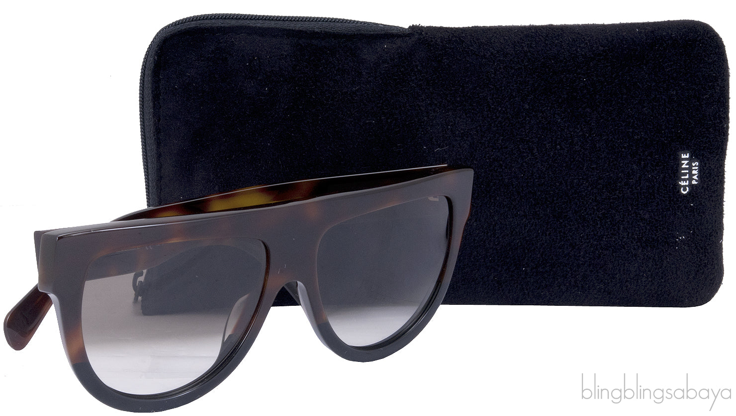CL41026/s Havana Black Sunglasses