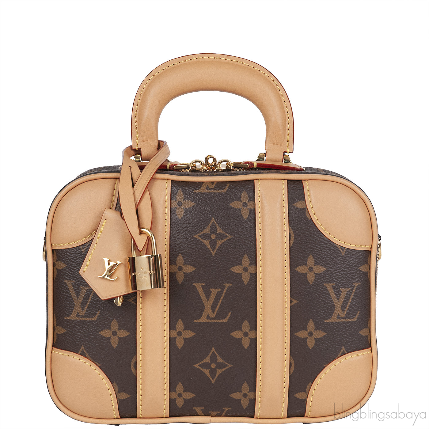 Louis Vuitton BB Mini Luggage Monogram Shoulder Bag