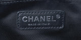 Large Grey Twisted Flap Bag