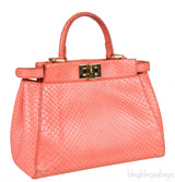 Orange Python Mini Peekaboo