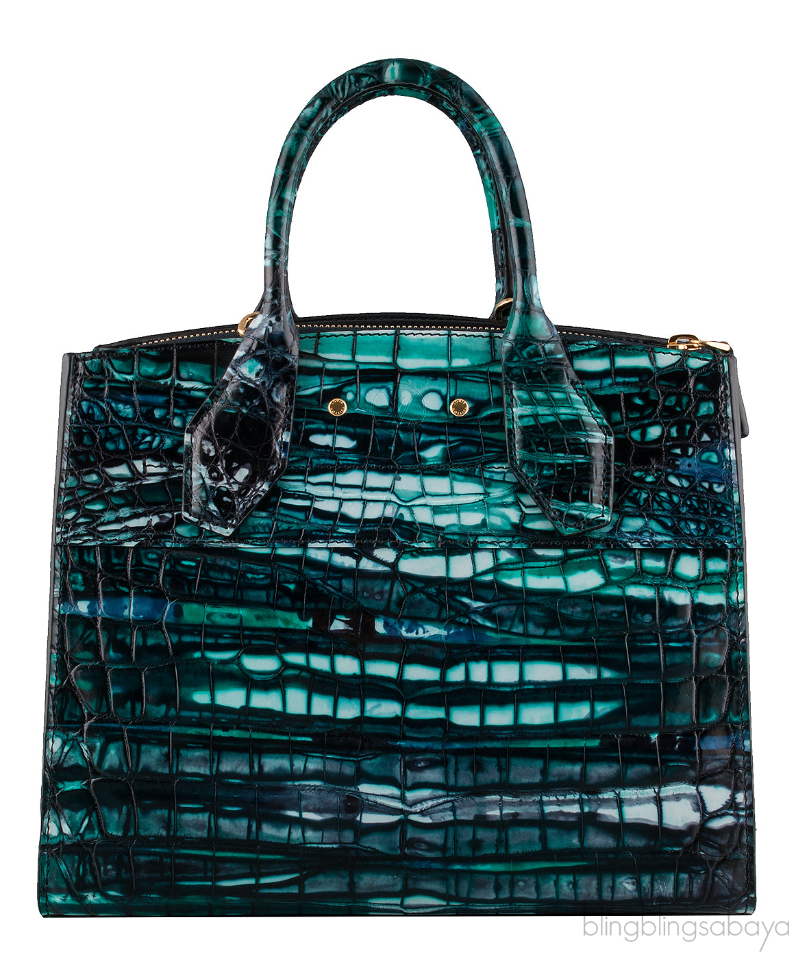 City Steamer Crocodile Bag PM