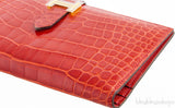 Geranium Bearn Crocodile Wallet