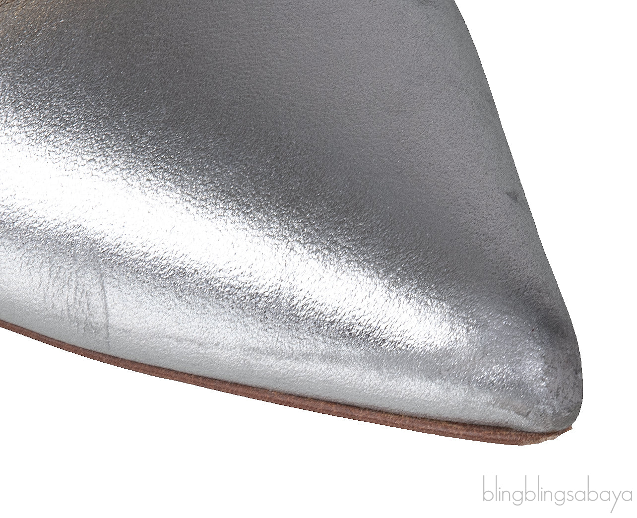 Silver & Gold Pointed Toe Heels
