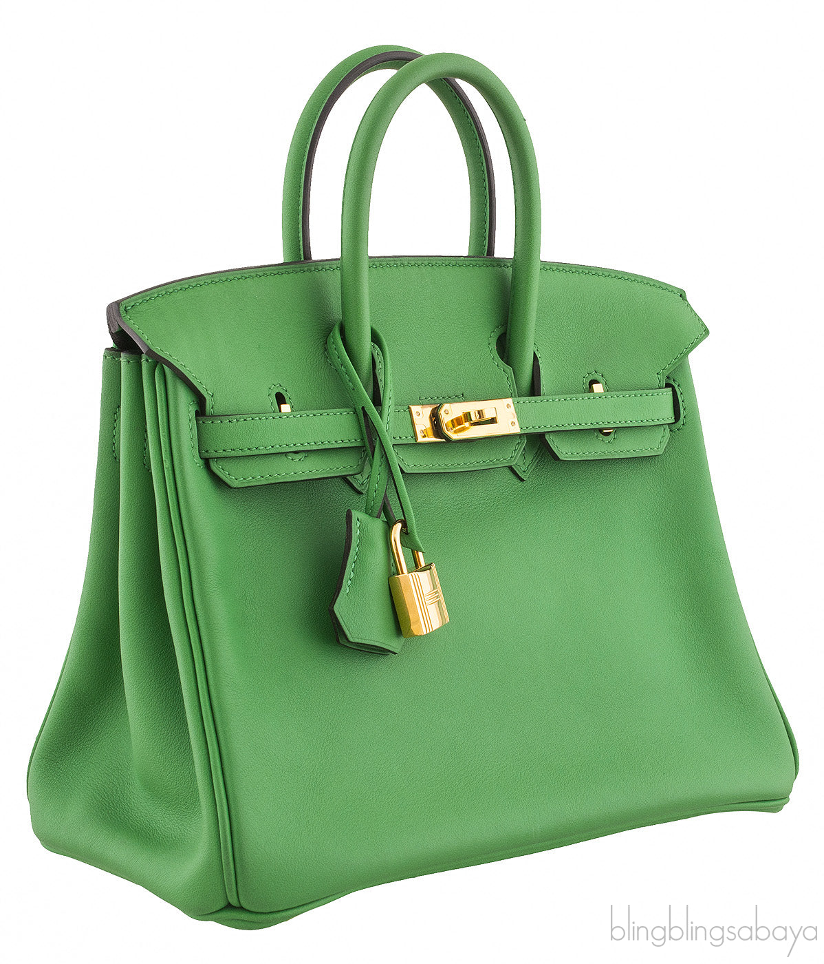 Birkin 25 Bambou Swift GHW