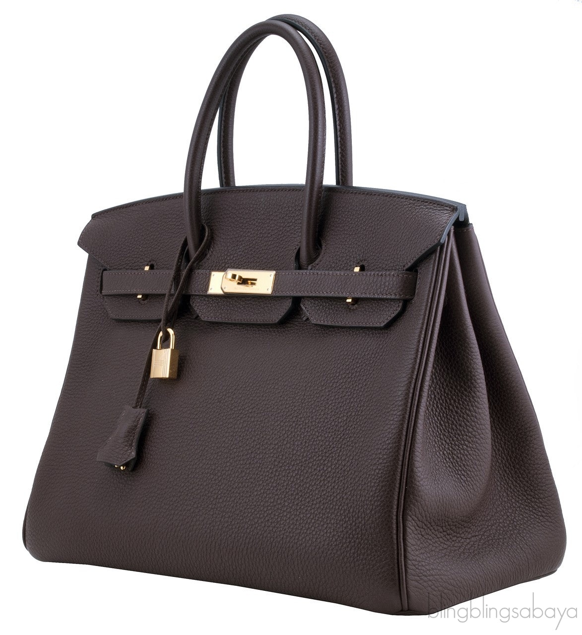 Birkin 35 Choco Brown Togo