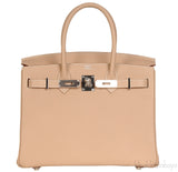 Birkin 30 Argile Taurillon Clem