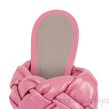 Bottega Veneta The Board Platform Pink Mule