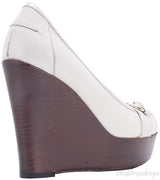 Leather Wedge Loafer