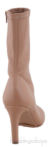 Nude Ankle Heels