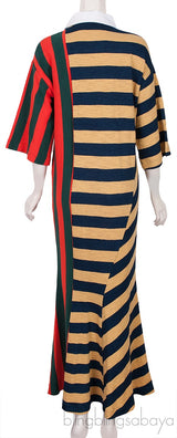 Stripes Rugby Shirt Dress