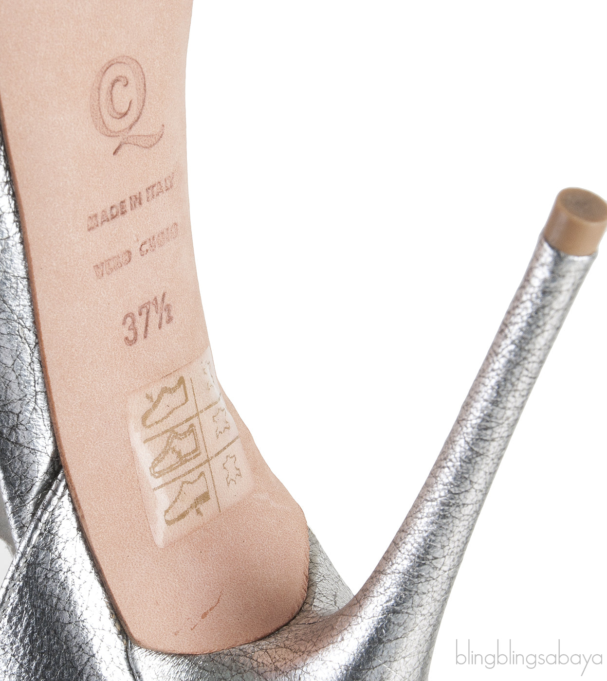 Silver Ivy Leaf Sandals