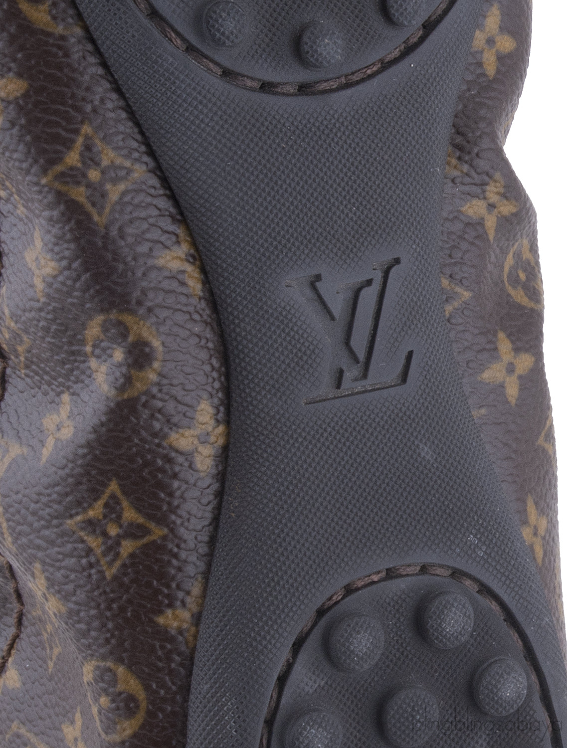 Brown Monogram Ballet Flat