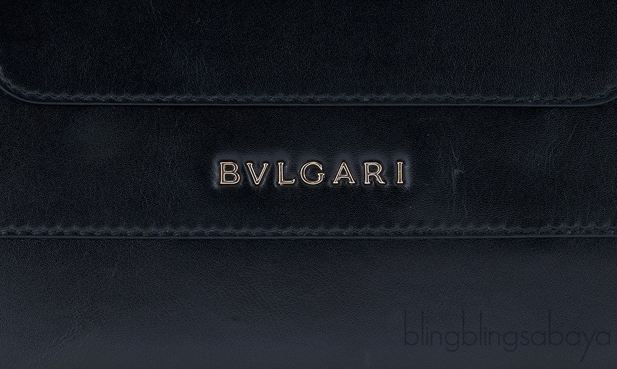 Serpenti Black Shoulder Bag