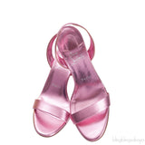 O Marylin Pink Metallic Slingback Sandal