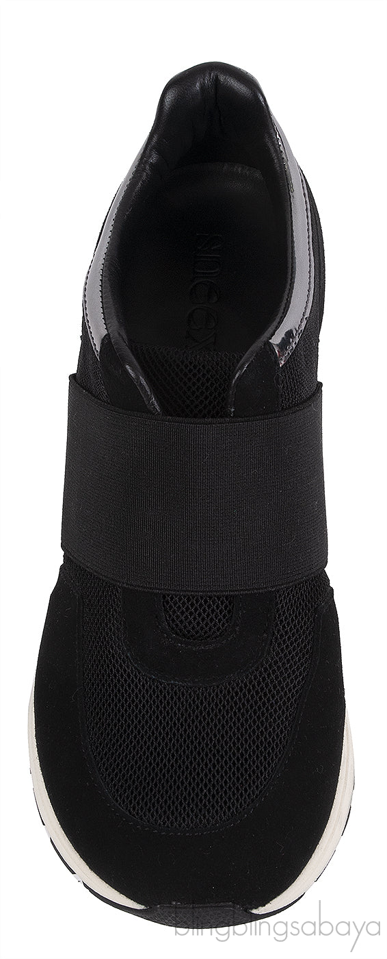Sneex The Icon Hy-heel Black Sneaker