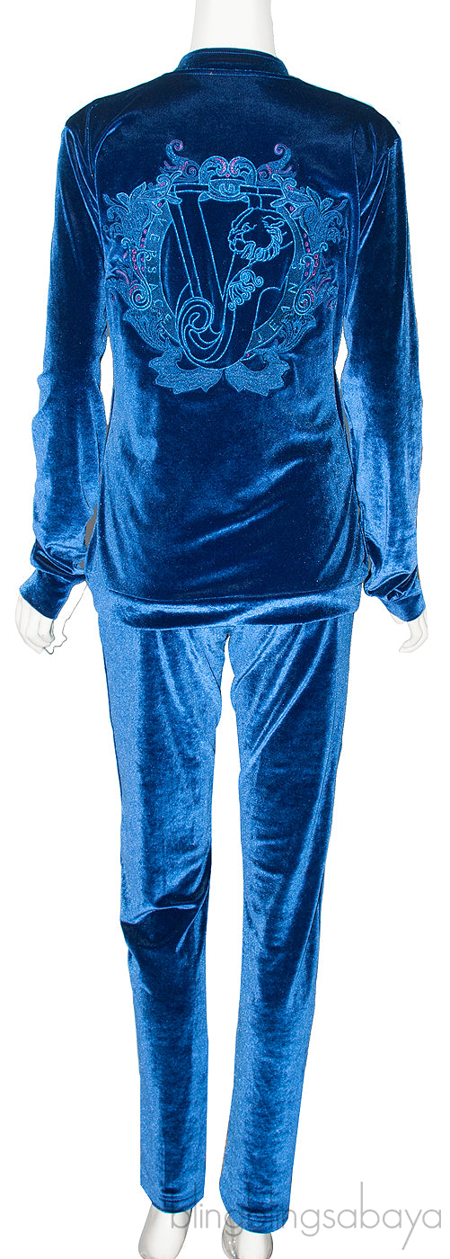 Velvet Blue Jacket & Trouser