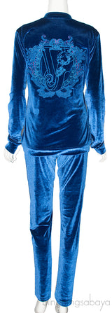 Velvet Blue Jacket & Trouser