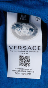 Blue Medusa Head Kids Sweatshirt