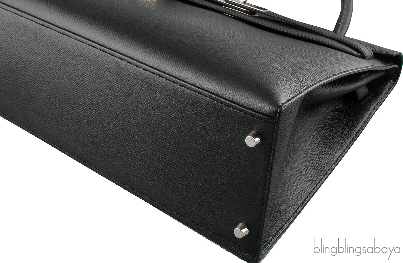 Kelly 35 Black Epsom Sellier PHW