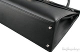 Kelly 35 Black Epsom Sellier PHW