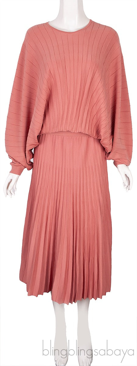 Pleated Oversize Top & Skirt