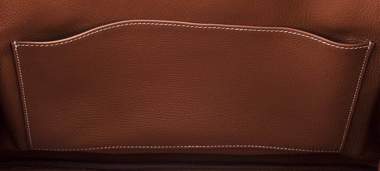Birkin 35 Gold Taurillon Clem