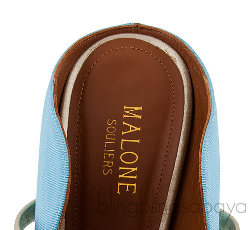 Maureen Sky Blue Mules