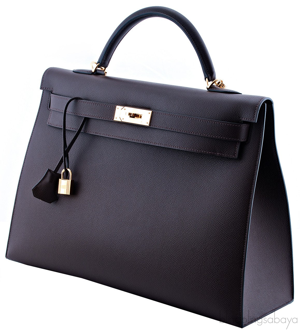 Kelly 40 Choco Epsom Sellier