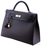 Kelly 40 Choco Epsom Sellier