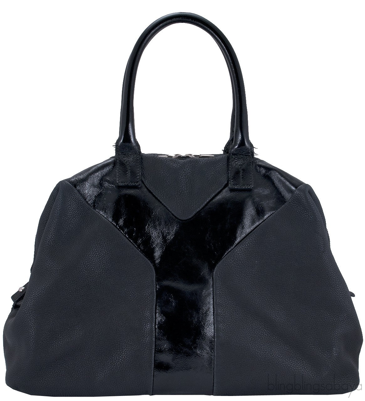 Black Boston Shoulder Bag