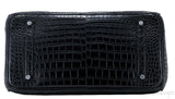 Birkin 35 Black Matte Crocodile PHW