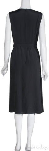Bead Embellished Black Dress