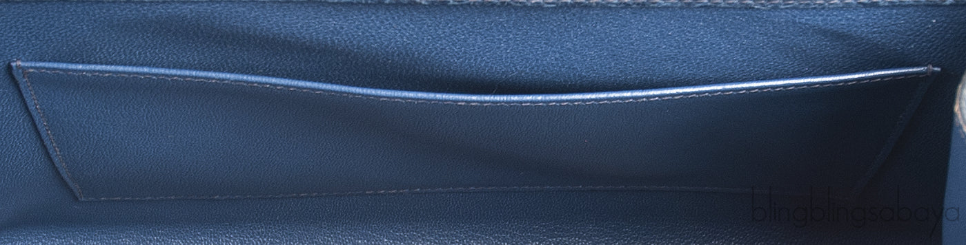 Blue Roy Ostrich Dalvy 30 Bag PHW