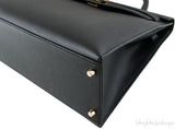 Kelly 35 Black Epsom Sellier GHW
