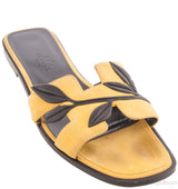 Oran Leaf Bi-color Sandals