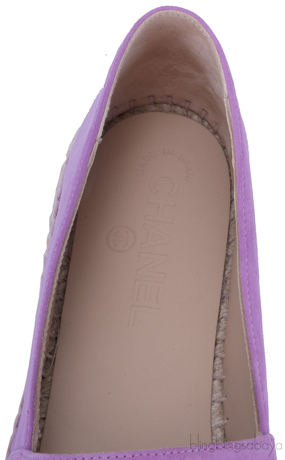 CC Suede Light Purple Espadrille