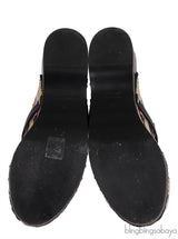Hermes Carlota Multicolor Printed Cavalcadour Mules