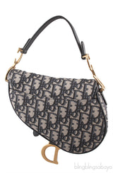 Blue Dior Oblique Jacquard Mini