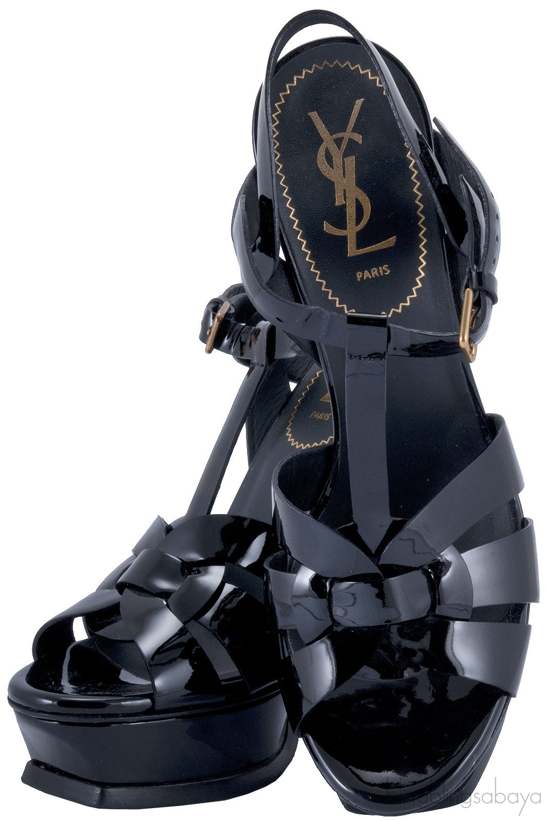 Patent Black Leather Tribute