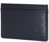 Black Epi Card Holder