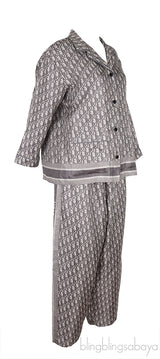 Grey Dior Oblique Shirt & Trouser