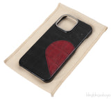 Laboted Iphone 13 Pro Max Classic Case Half Heart Alligator