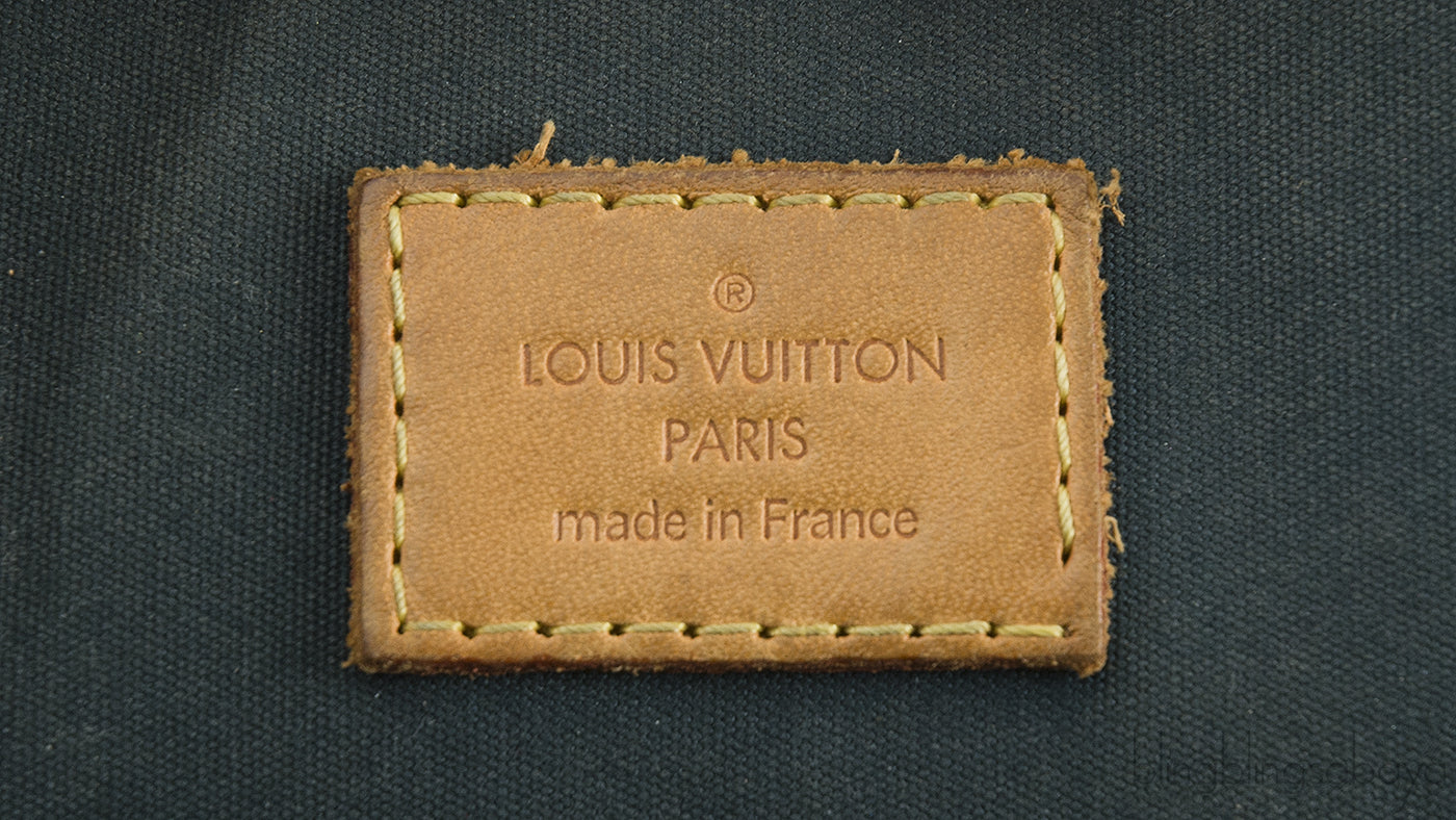 Louis Vuitton Alma Monogram Vernis Dark Green GM